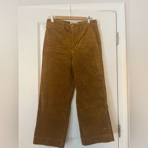 Wide leg Madewell pants